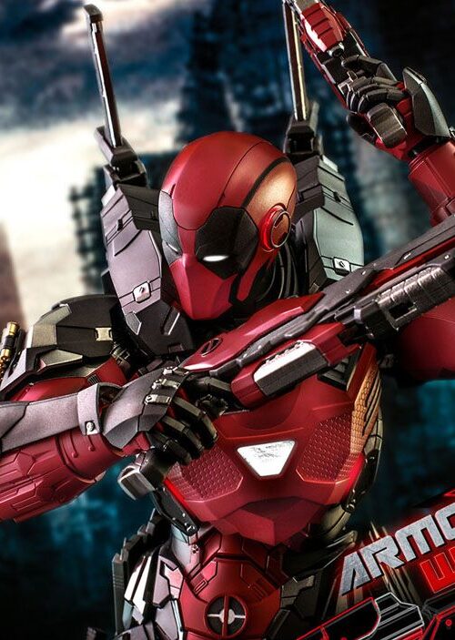 Figura Armorized Deadpool Marvel Comic