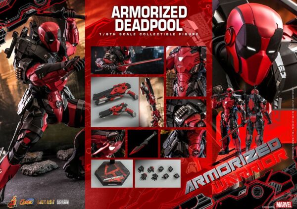 Figura Armorized Deadpool Marvel Comic