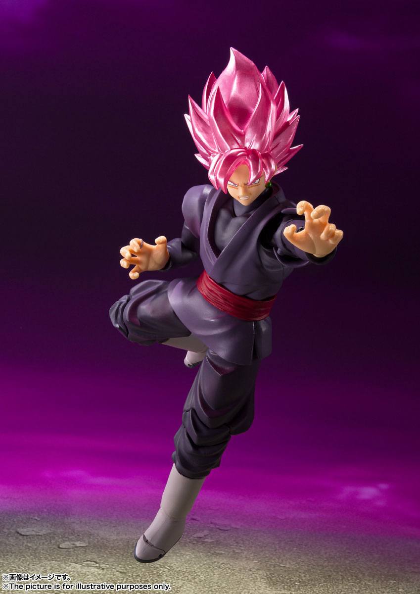 Figura Goku Black Super Saiyan Rose