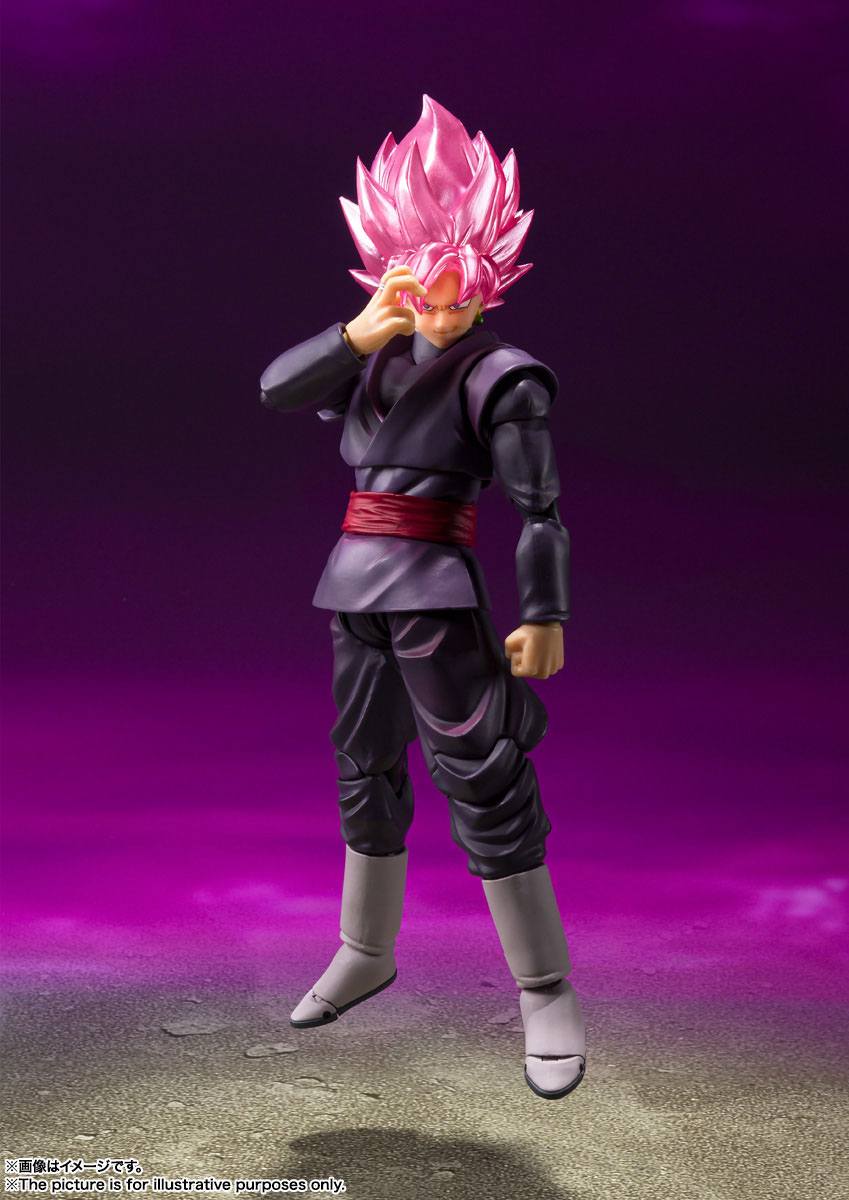 Figura Goku Black Super Saiyan Rose