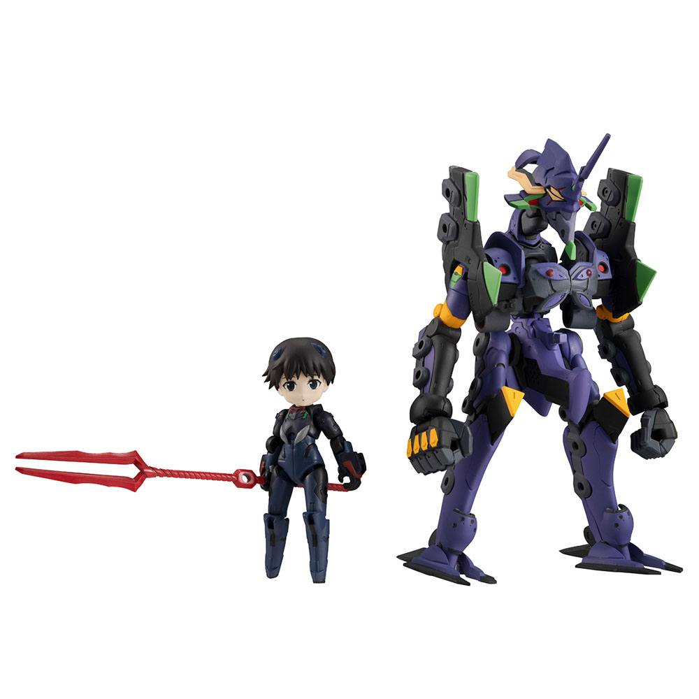 Figuras Shinji y Kaworu and Evangelion 13