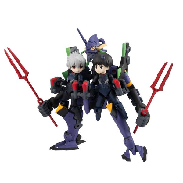 Figuras Shinji y Kaworu and Evangelion 13