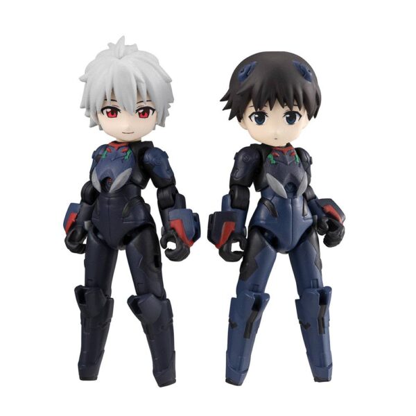 Figuras Shinji y Kaworu and Evangelion 13
