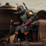 Estatua Boba Fett on Throne