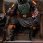 Estatua Boba Fett on Throne