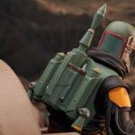 Estatua Boba Fett on Throne