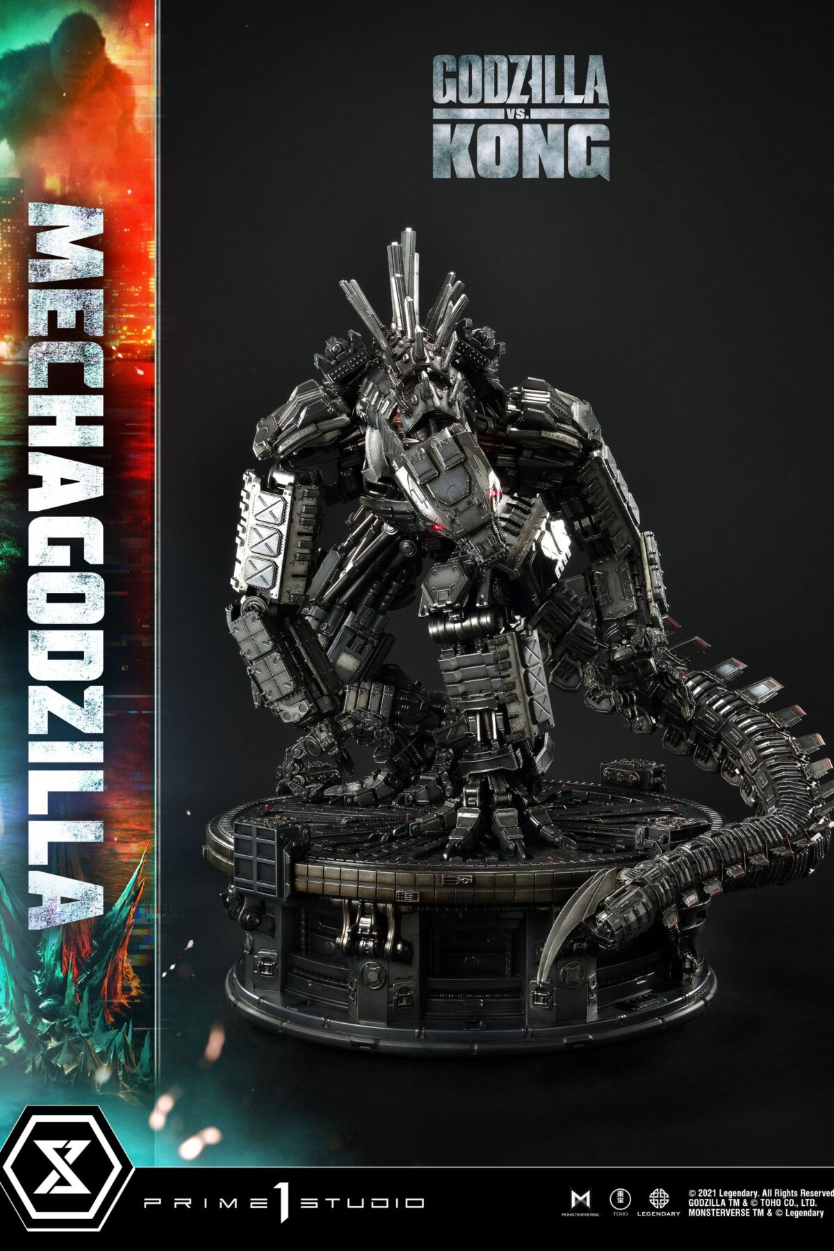 Estatua Mechagodzilla vs Kong