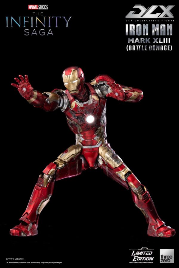 Figura DLX Iron Man Mark 43