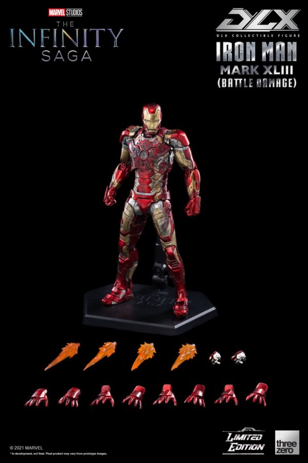 Figura DLX Iron Man Mark 43