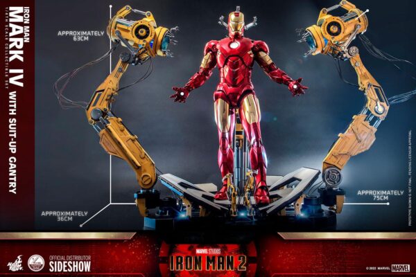 Figura Iron Man Mark IV Suit-Up