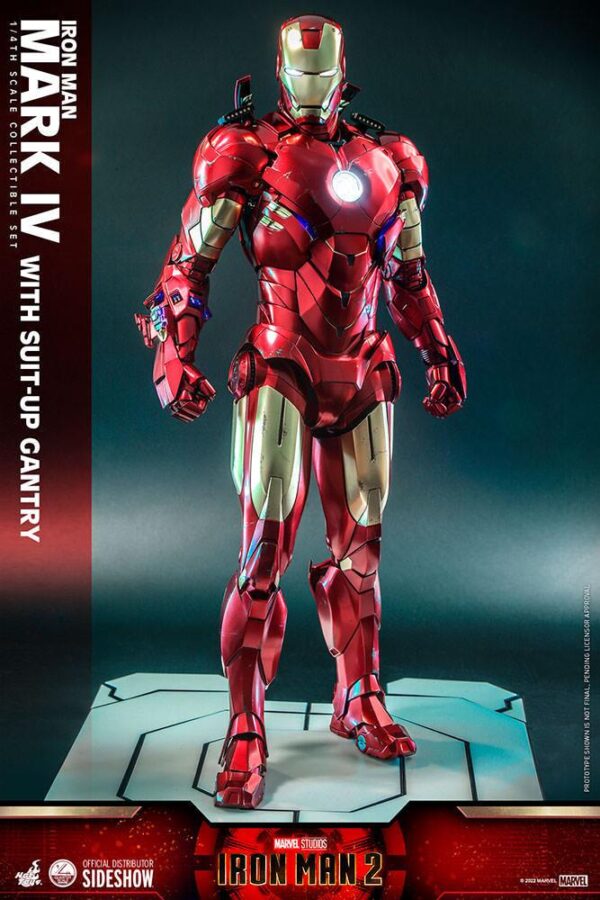 Figura Iron Man Mark IV Suit-Up