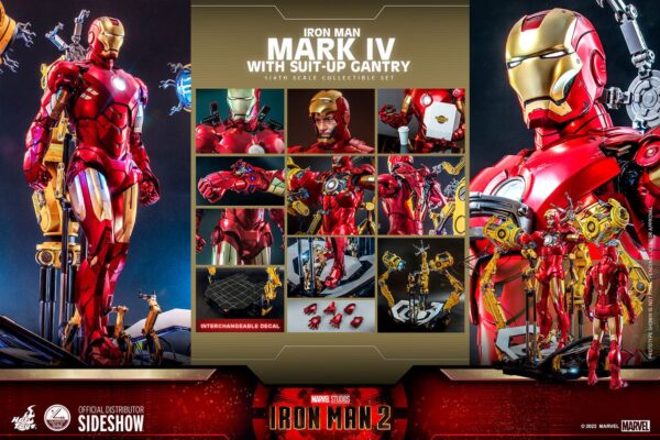 Figura Iron Man Mark IV Suit-Up