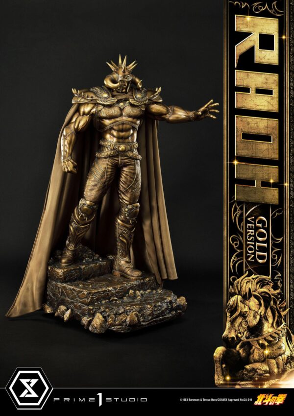 Estatua Raoh Gold Version