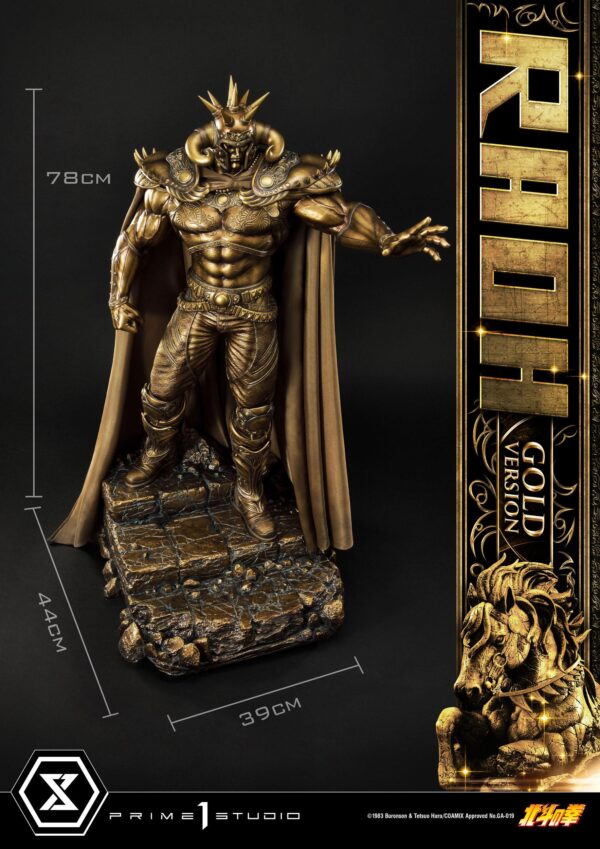 Estatua Raoh Gold Version