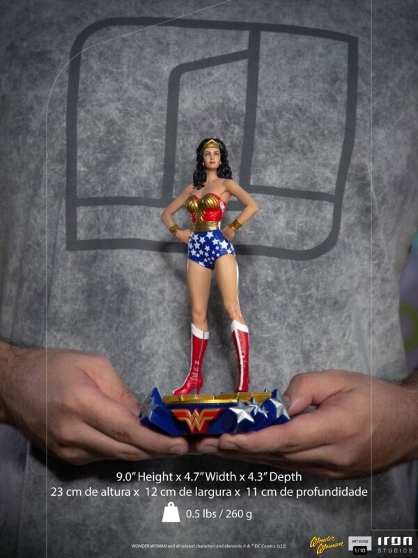 Estatua Wonder Woman Lynda Carter