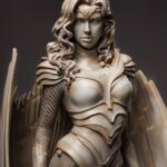 Estatua Wonder Woman Museum Line