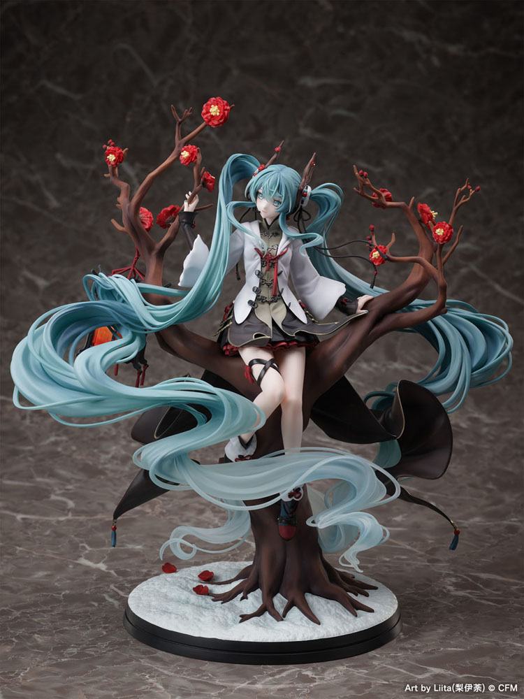 Estatua Hatsune Miku Chinese New Year