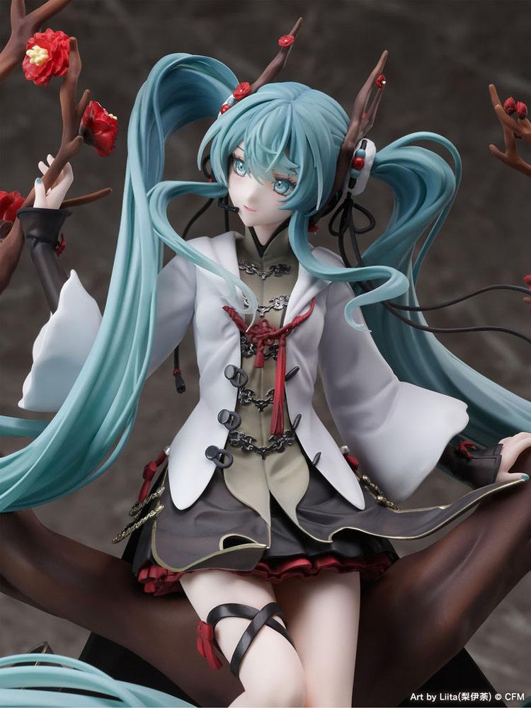 Estatua Hatsune Miku Chinese New Year