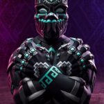 Busto Designer Collectible Black Panther