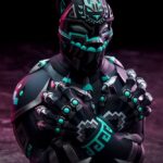 Busto Designer Collectible Black Panther