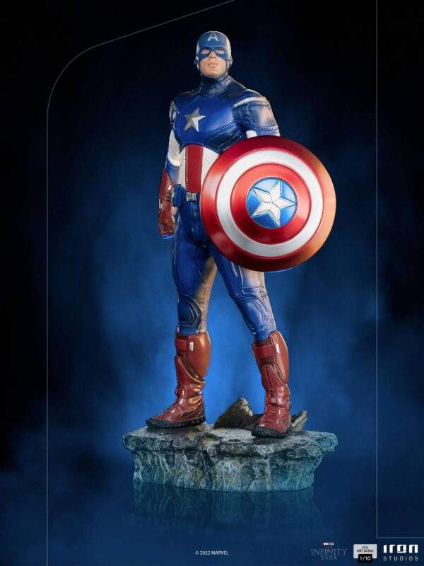 Estatua Captain America Battle of NY