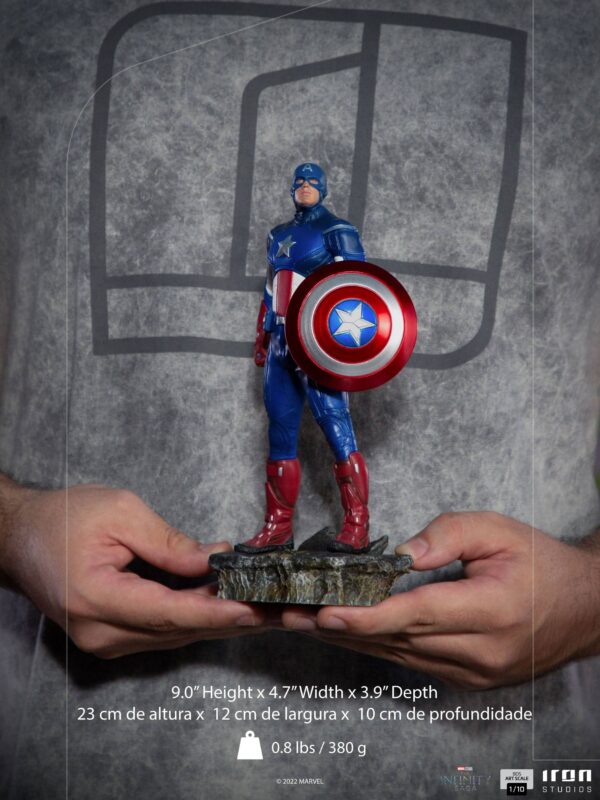 Estatua Captain America Battle of NY