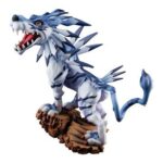 Estatua Digimon Adventure Garurumon Battle