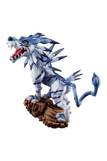 Estatua Digimon Adventure Garurumon Battle