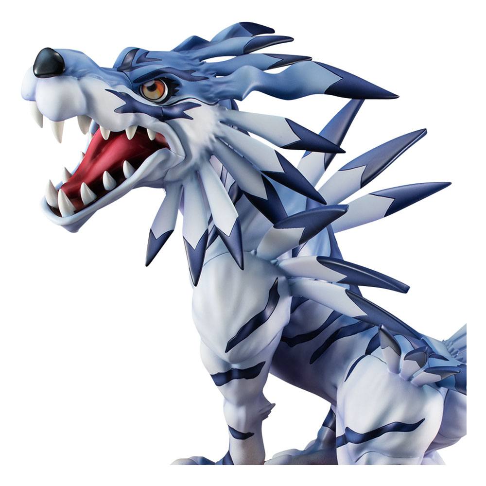 Estatua Digimon Adventure Garurumon Battle