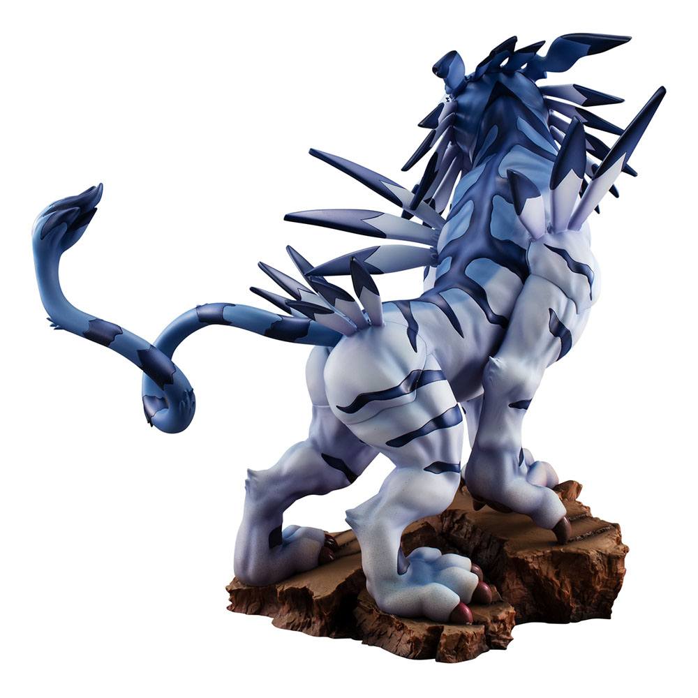 Estatua Digimon Adventure Garurumon Battle