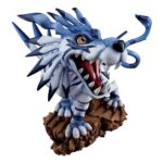 Estatua Digimon Adventure Garurumon Battle