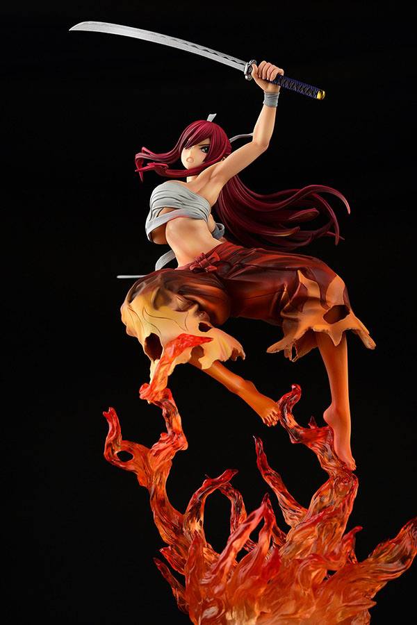 Estatua Erza Scarlet Samurai Kurenai