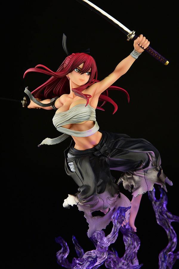 Estatua Erza Scarlet Samurai Shikkoku