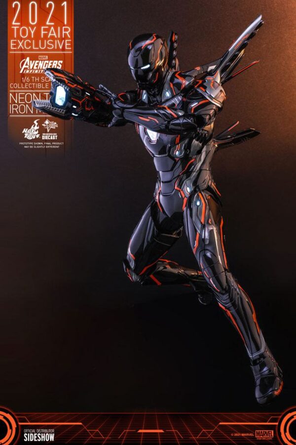 Figura Iron Man Neon Tech Fair