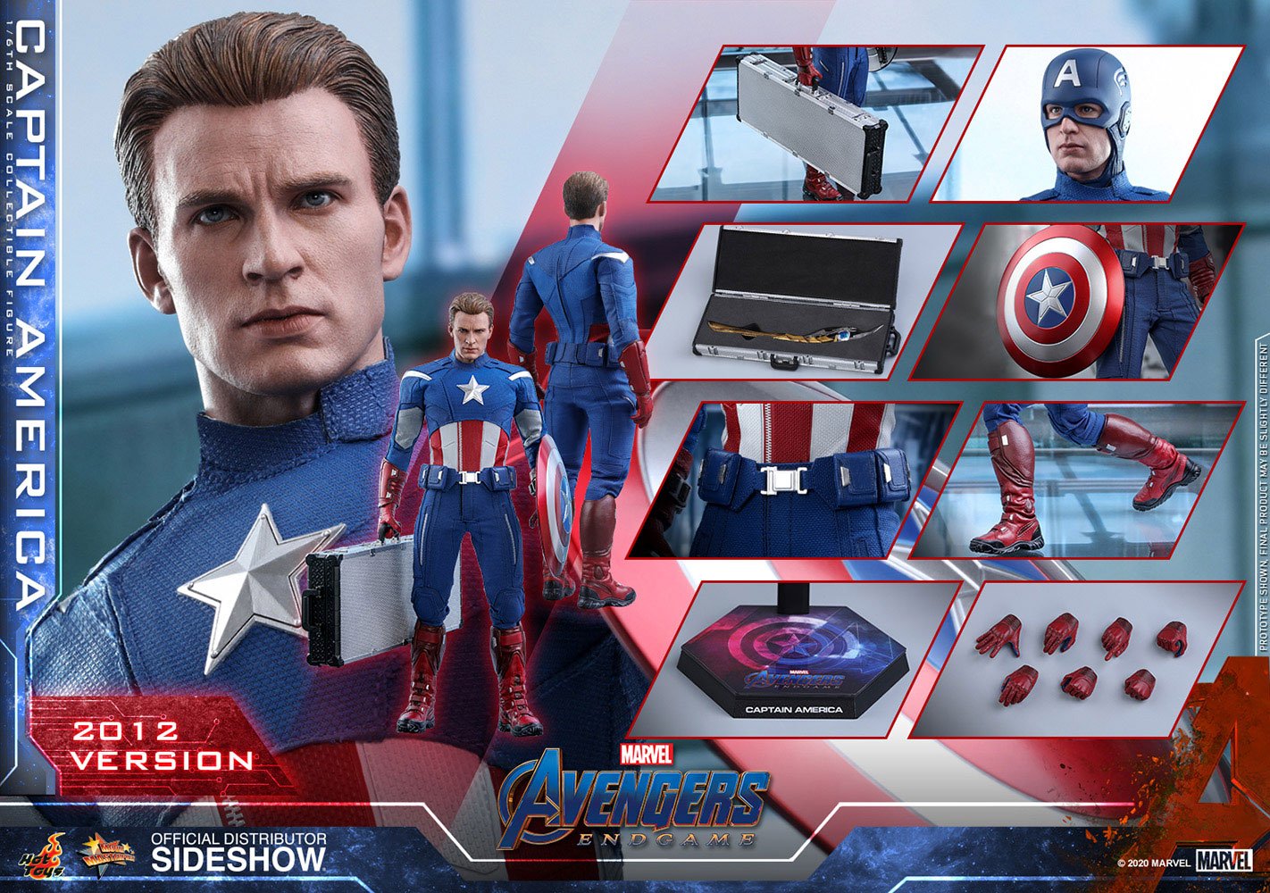 Figura Movie Masterpiece Captain America