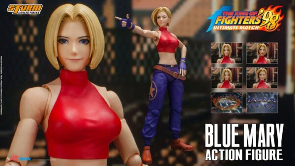 Figura King of Fighters Blue Mary