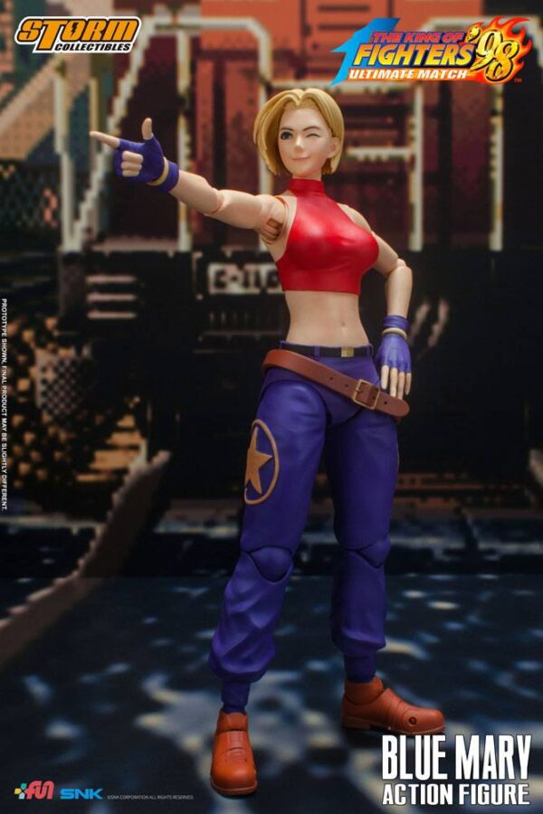 Figura King of Fighters Blue Mary