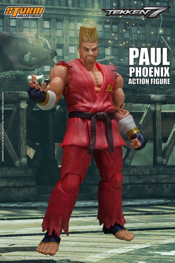 Figura Tekken Paul Phoenix