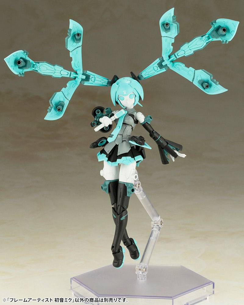 Maqueta Frame Music Girl Hatsune Miku