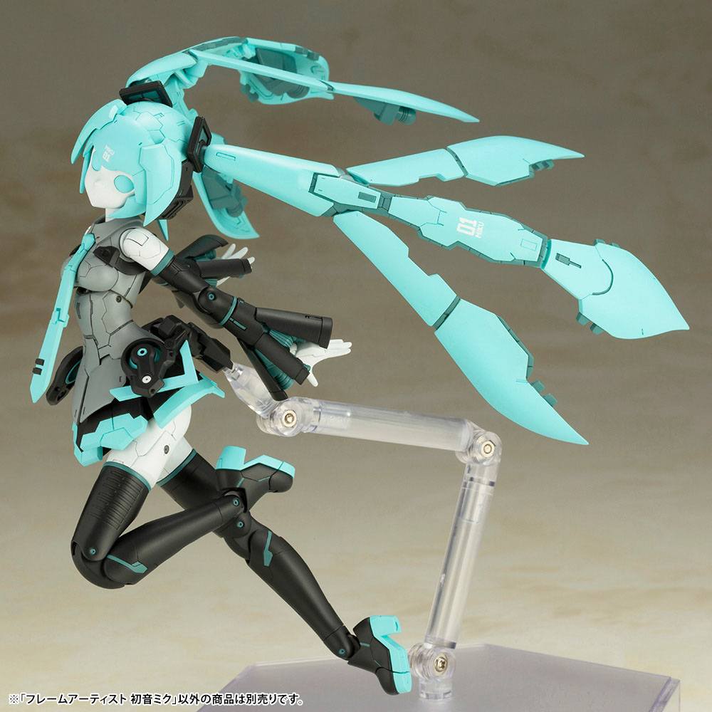 Maqueta Frame Music Girl Hatsune Miku