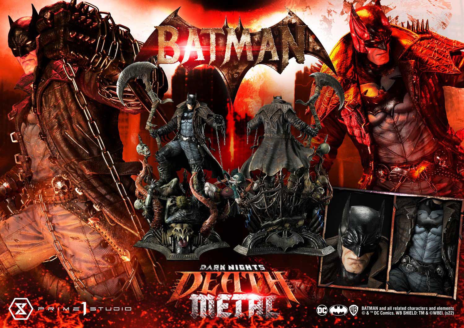 Estatua Dark Knights Death Metal Batman