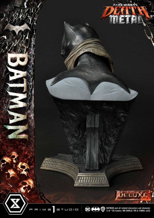 Estatua Death Metal Batman Deluxe