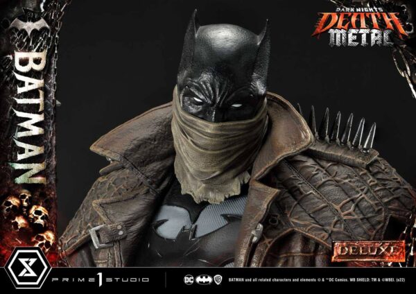 Estatua Death Metal Batman Deluxe