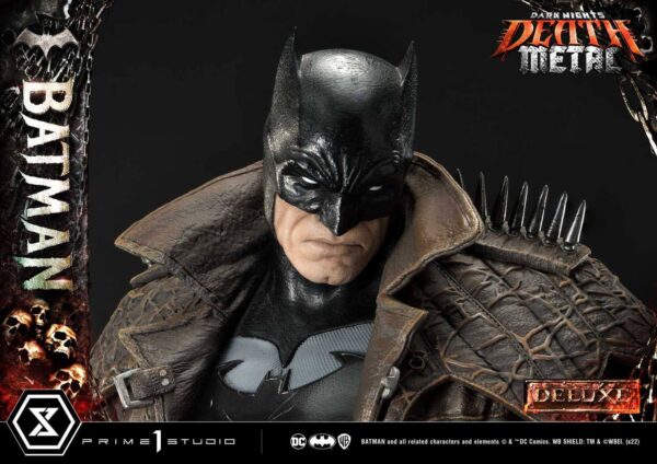 Estatua Death Metal Batman Deluxe