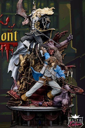 Estatua Elite Exclusive Alucard y Richter Belmont