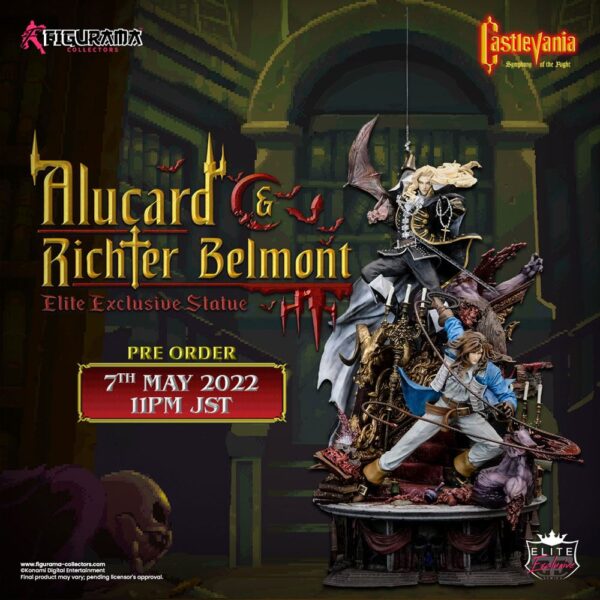 Estatua Elite Exclusive Alucard y Richter Belmont