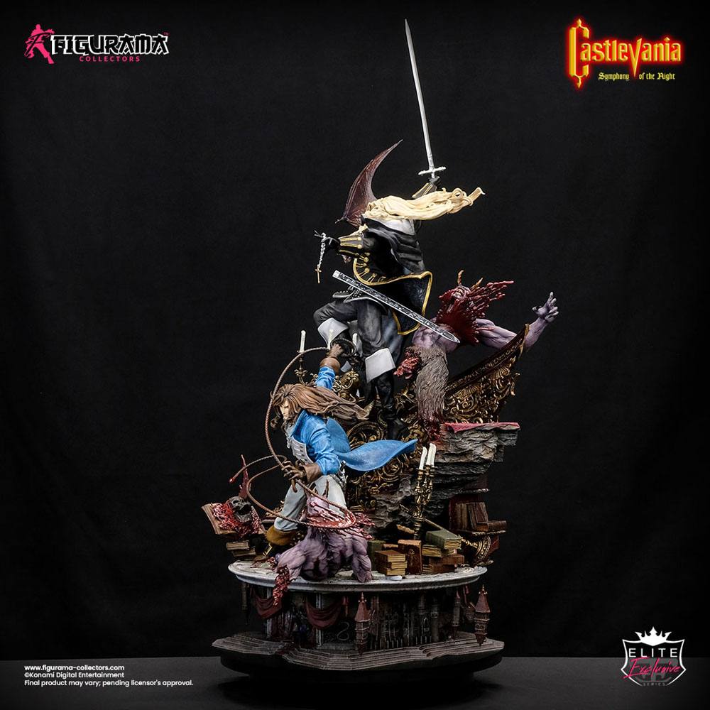 Estatua Elite Exclusive Alucard y Richter Belmont