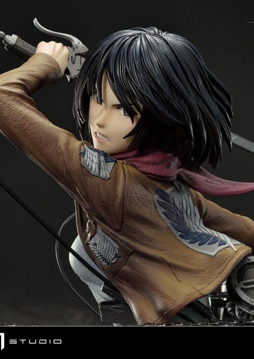 Estatua Eren Mikasa y Armin Deluxe