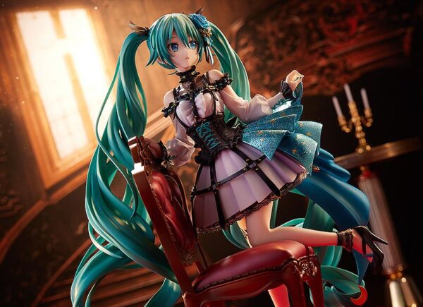 Estatua Hatsune Miku Rose Cage