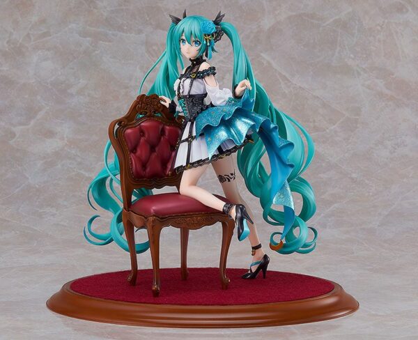 Estatua Hatsune Miku Rose Cage